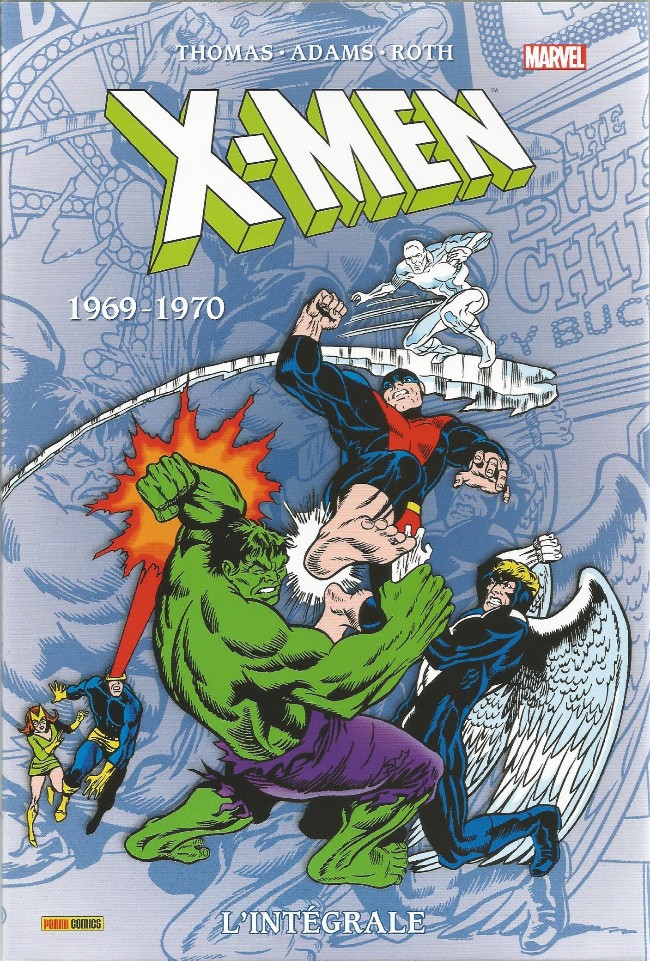 Couverture de l'album X-Men L'intégrale Tome 21 1969-1970