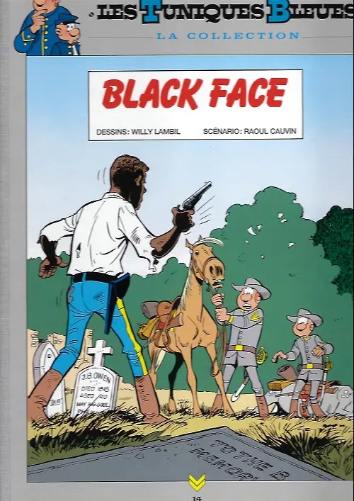 Couverture de l'album Les Tuniques Bleues La Collection (Hachette) Tome 14 Black face