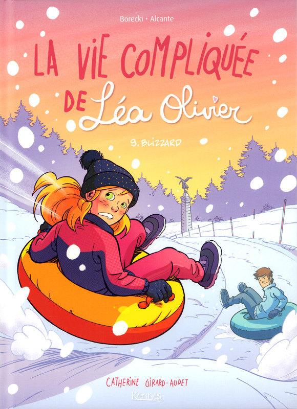Couverture de l'album La Vie compliquée de Léa Olivier Tome 9 Blizzard