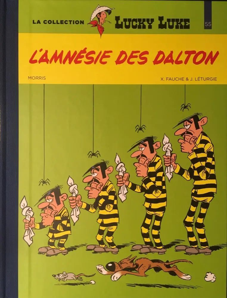 Couverture de l'album Lucky Luke La collection Tome 55 L'amnésie des Dalton