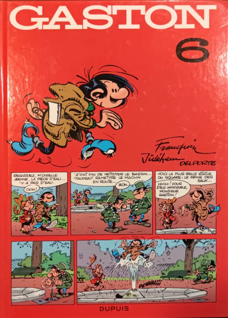 Couverture de l'album Gaston Tome 6