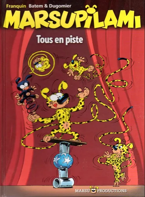 Couverture de l'album Marsupilami Tome 16 Tous en piste