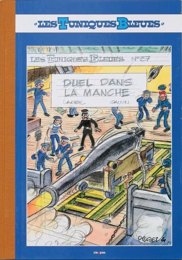 Couverture de l'album Les Tuniques Bleues Tome 37 Duel dans la Manche