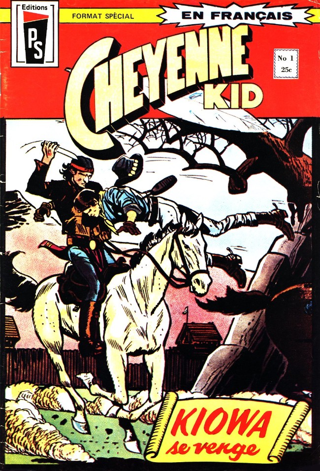 Couverture de l'album Cheyenne Kid Tome 1 Kiowa se venge !