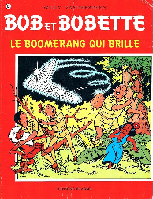 Couverture de l'album Bob et Bobette Tome 161 Le boomerang qui brille