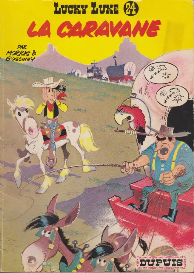 Couverture de l'album Lucky Luke Tome 24 La caravane