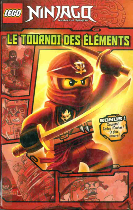 Couverture de l'album Lego Ninjago - Masters of Spinjitzu Le tournoi des éléments