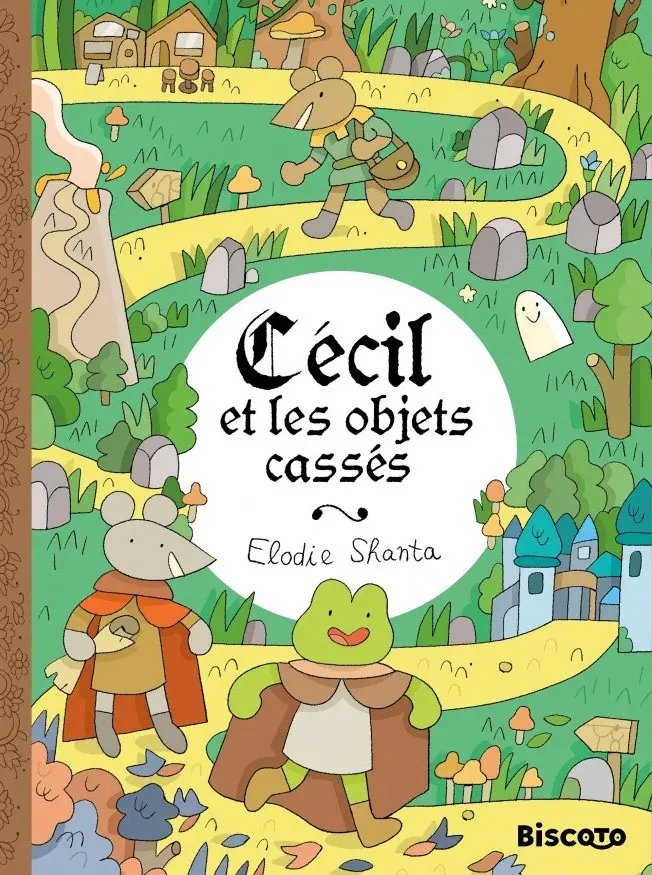 Couverture de l'album Cécil et les objets cassés