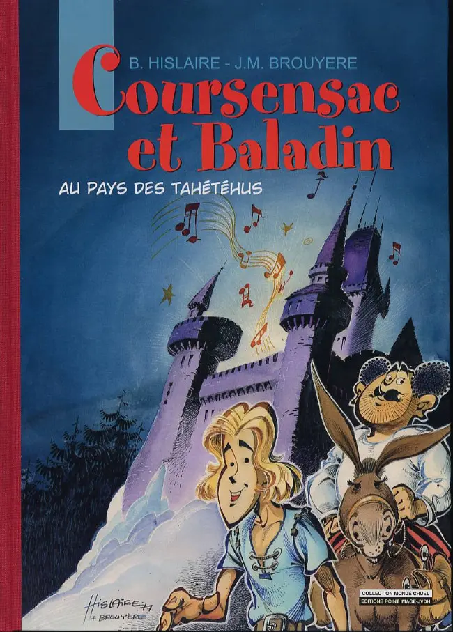 Couverture de l'album Coursensac et Baladin Au pays des Tahétéhus