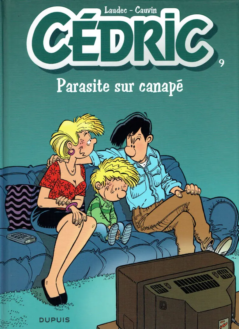 Couverture de l'album Cédric Tome 9 Parasite sur canapé