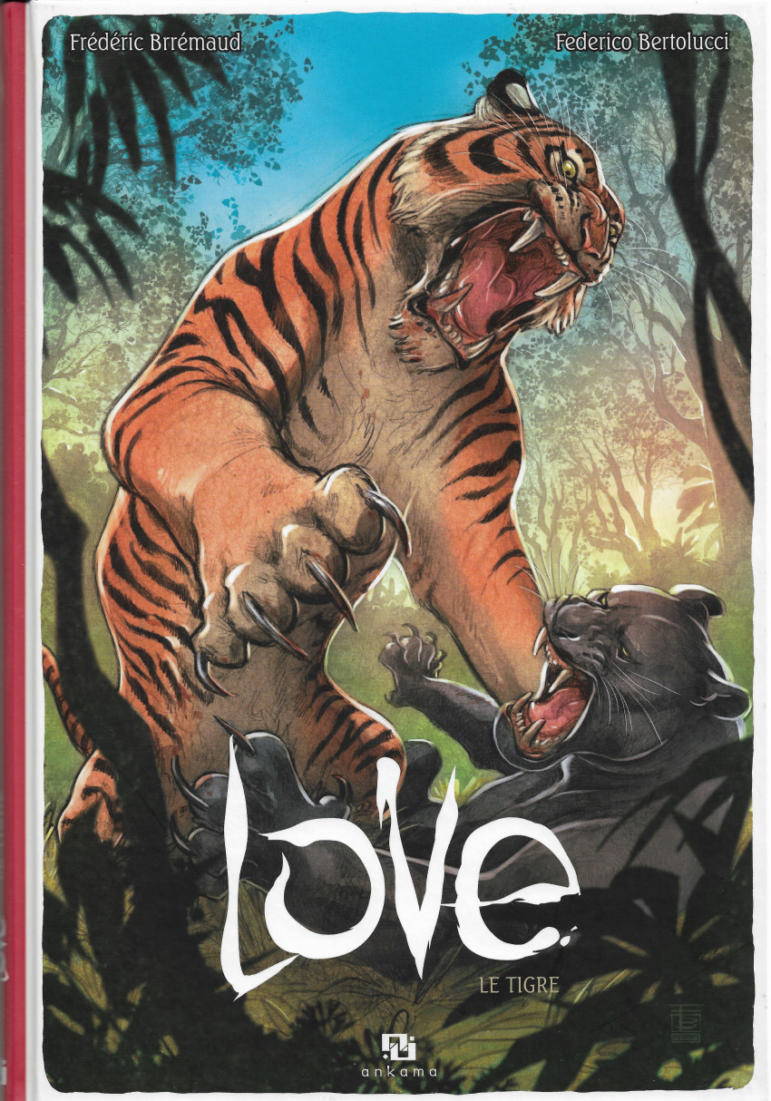 Couverture de l'album Love Tome 1 Le tigre