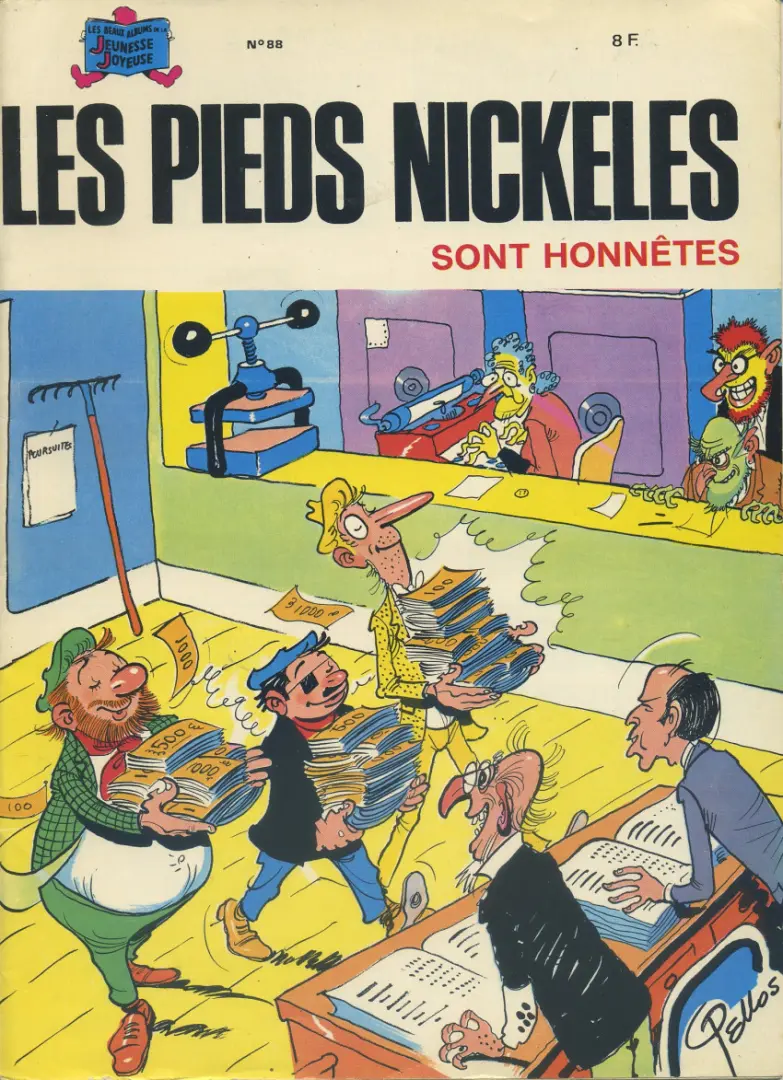 Couverture de l'album Les Pieds Nickelés Tome 88 Les Pieds Nickelés sont honnêtes