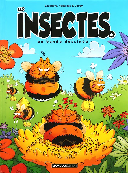 Couverture de l'album Les Insectes en bande dessinée 6