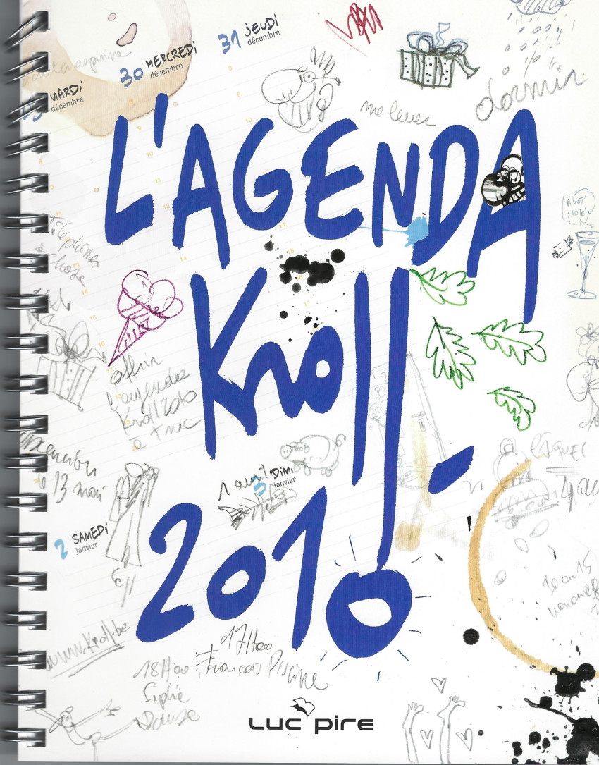 Couverture de l'album L'Agenda Kroll - 2010