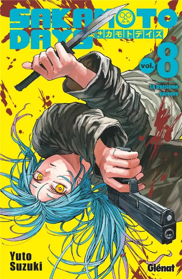 Couverture de l'album Sakamoto Days Vol. 8 La troisième épreuve