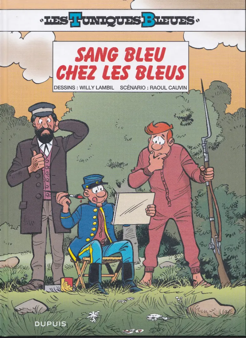 Couverture de l'album Les Tuniques Bleues Tome 53 Sang bleu chez les Bleus