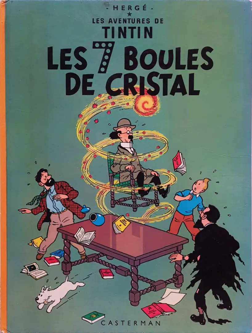 Couverture de l'album Tintin Tome 13 Les 7 boules de cristal