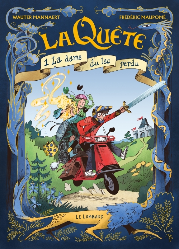 Couverture de l'album La Quête 1 La Dame du lac perdu