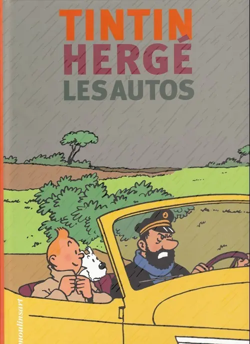 Couverture de l'album Tintin - Hergé - Les Autos