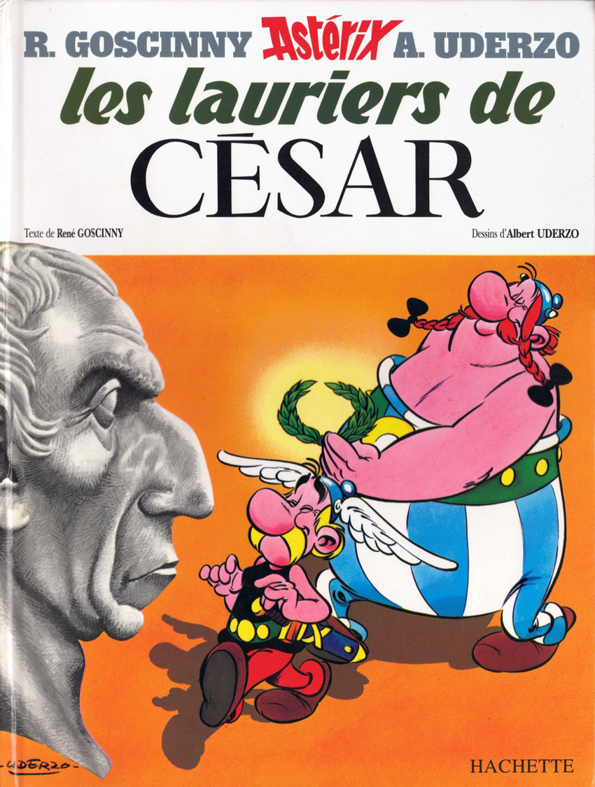 Couverture de l'album Astérix Tome 18 Les lauriers de César