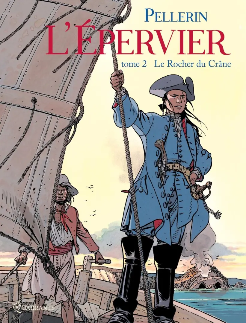 Couverture de l'album L'Épervier Tome 2 Le Rocher du crâne