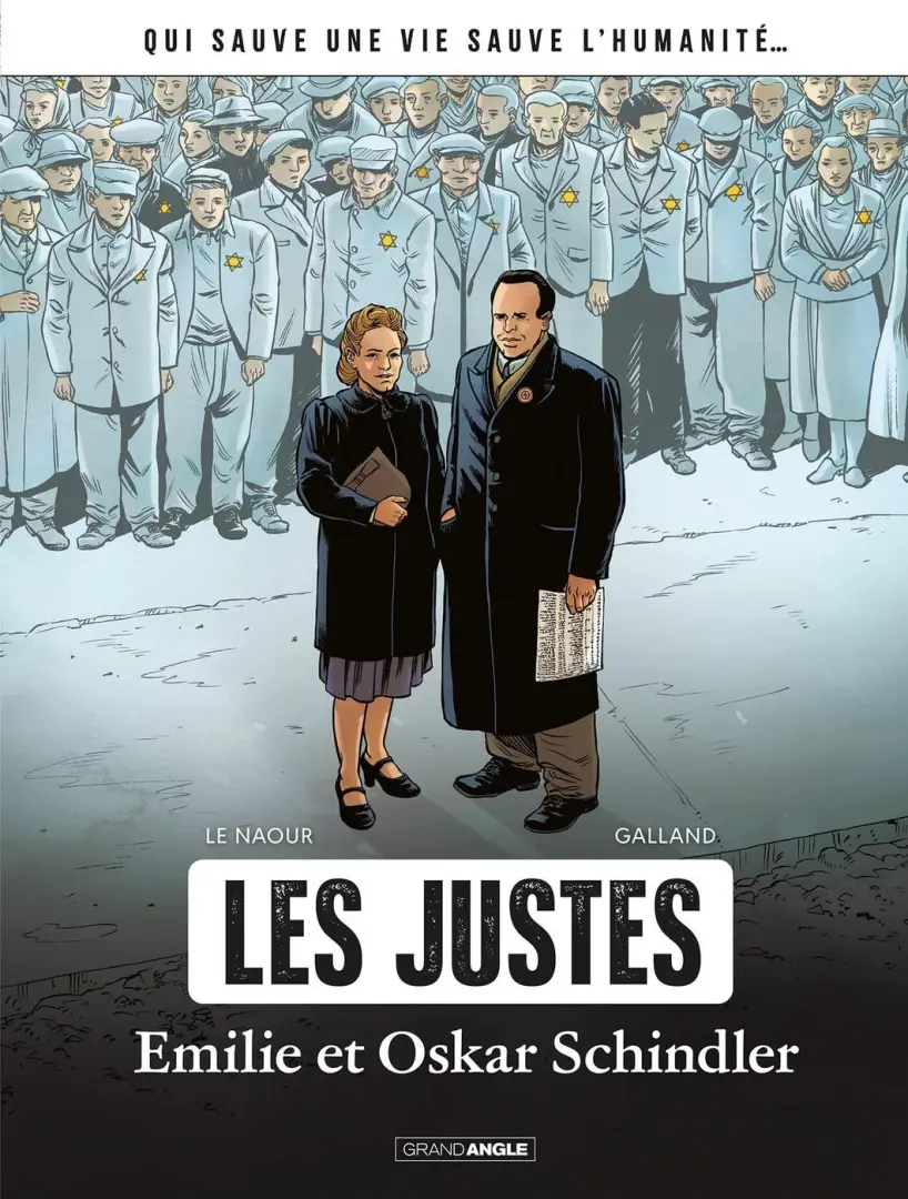 Couverture de l'album Les Justes 2 Emilie et Oskar Schindler