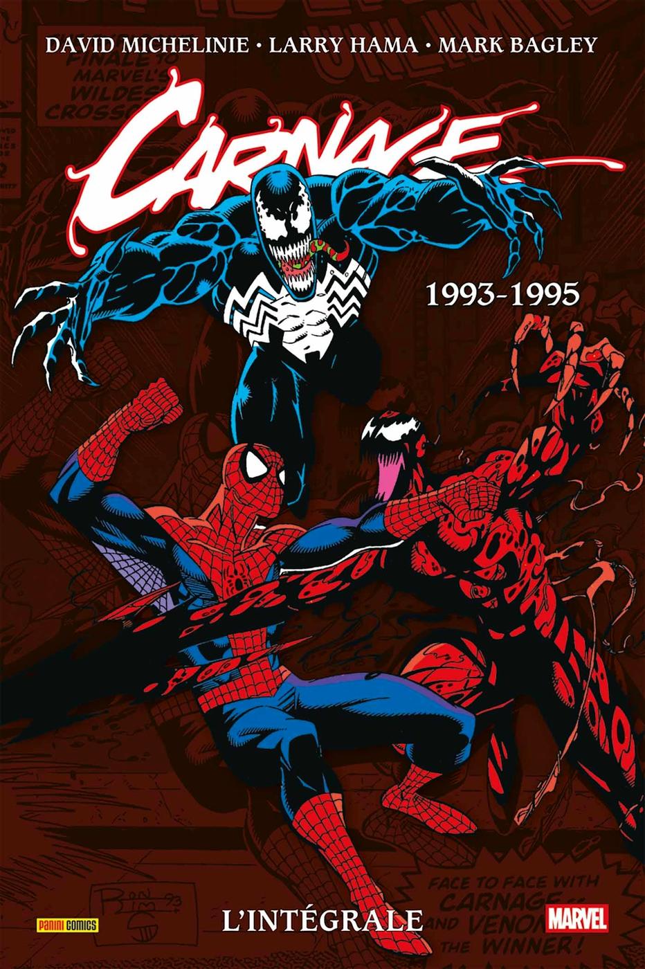Couverture de l'album Carnage - L'intégrale 2 1993 - 1995