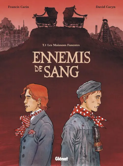 Couverture de l'album Ennemis de sang Tome 1 Les Moissons Funestes