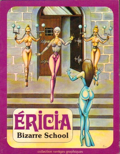 Couverture de l'album Éricia Tome 1 Bizarre school