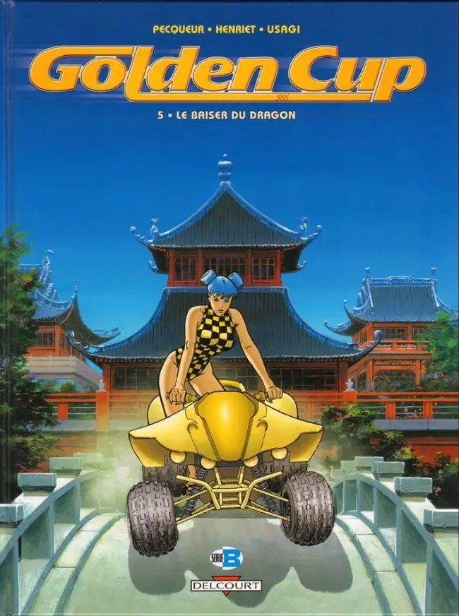 Couverture de l'album Golden Cup Tome 5 Le baiser du Dragon