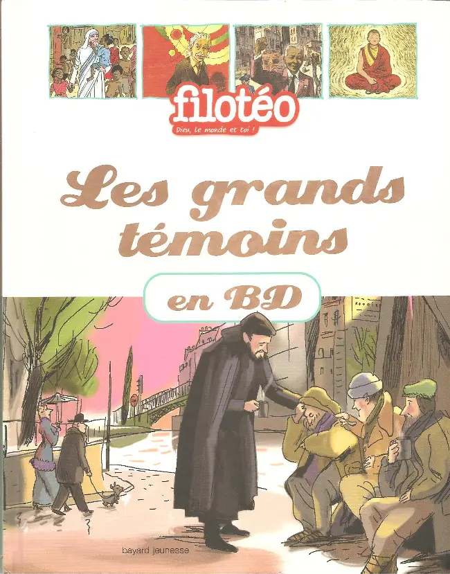 Couverture de l'album Les Grands témoins en BD 1