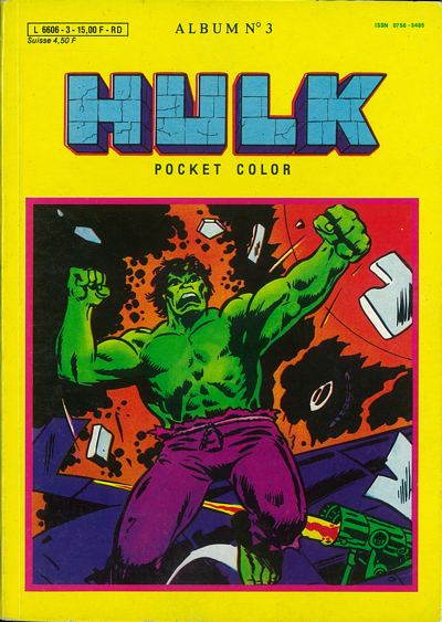 Couverture de l'album Hulk Album N° 3