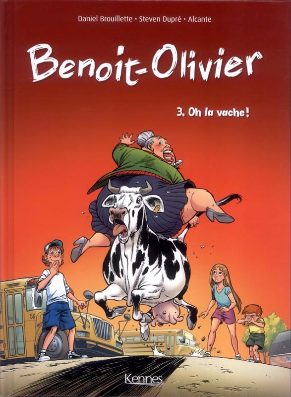 Couverture de l'album L'Incroyable Histoire de Benoit-Olivier Tome 3 Oh la vache !