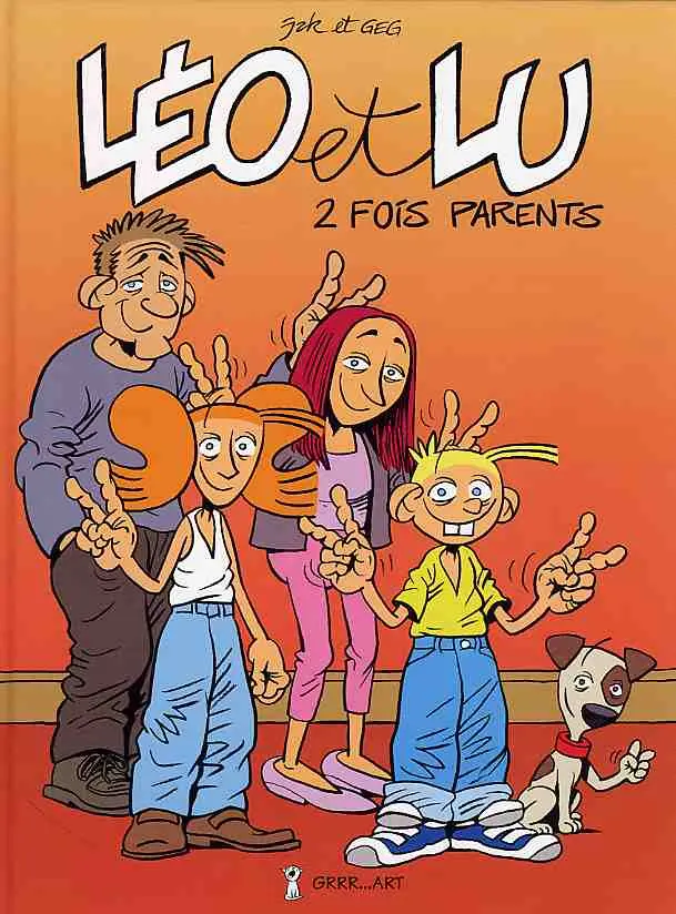 Couverture de l'album Léo et Lu Tome 4 2 fois parents