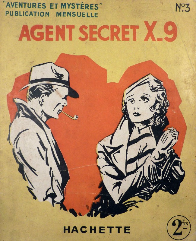 Couverture de l'album Agent secret X-9 N° 3 Le Val des fantômes