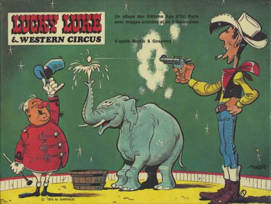 Couverture de l'album Lucky Luke & Western Circus