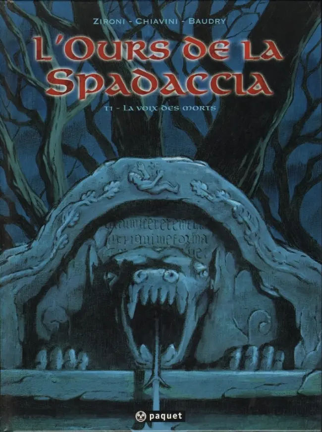 Couverture de l'album L'Ours de la Spadaccia Tome 1 La voix des morts