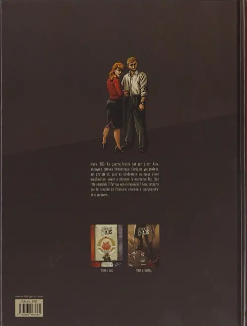 Verso de l'album Les Racines du Chaos Tome 1 Lux