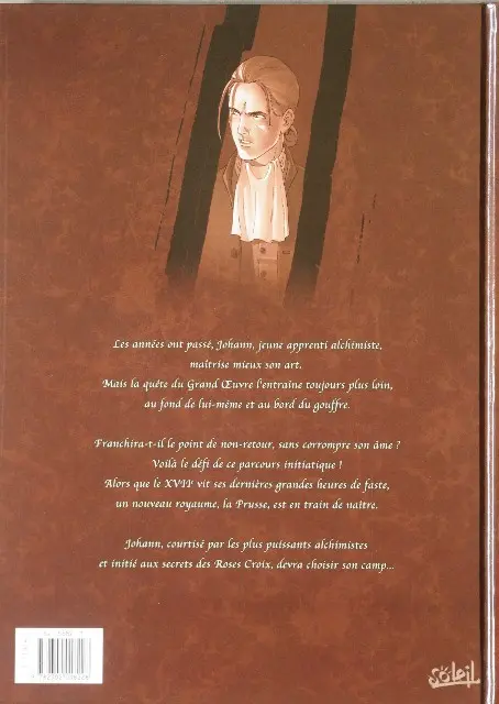 Verso de l'album La Rose et la Croix Tome 4 La Couronne de Prusse