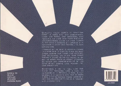 Verso de l'album Sketch
