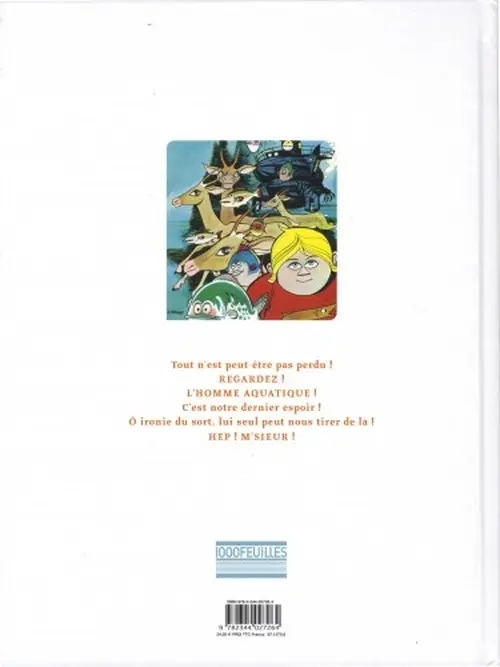 Verso de l'album Submerman