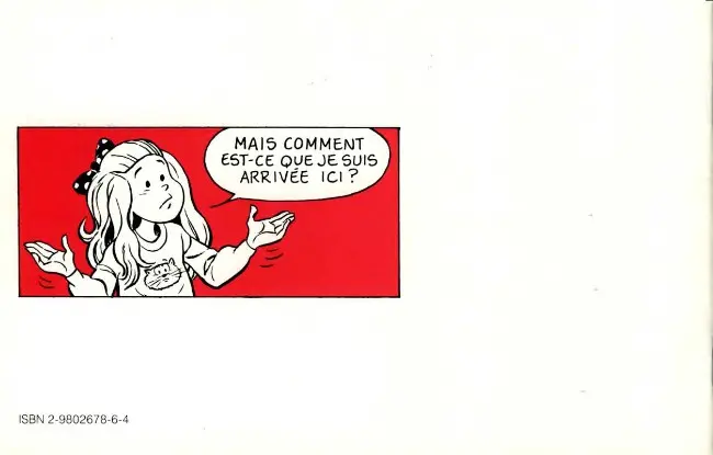 Verso de l'album Ariane et Nicolas Voyage au pays des mots