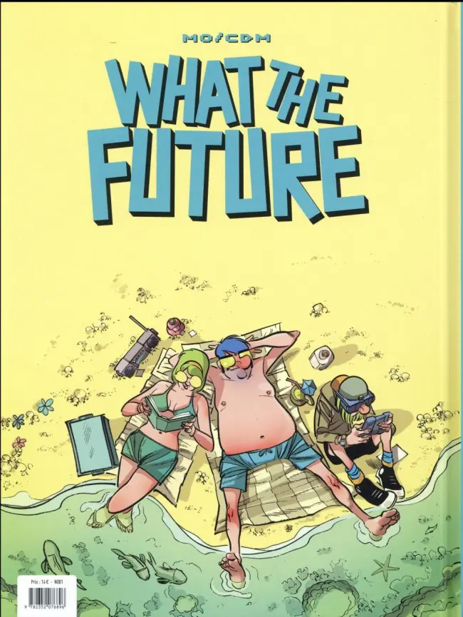 Verso de l'album What the future