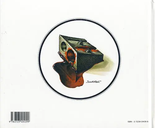 Verso de l'album Le bricolage
