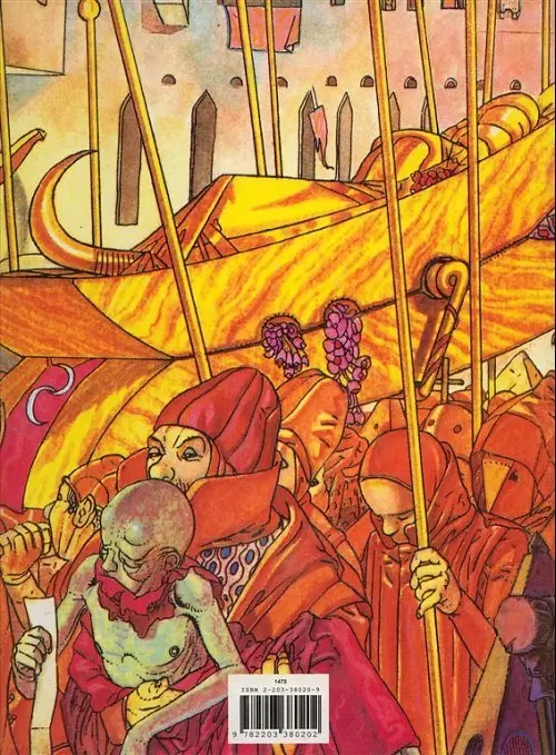 Verso de l'album Décollages