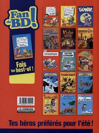 Verso de l'album L'Élève Ducobu Tome 1 Un copieur sachant copier !