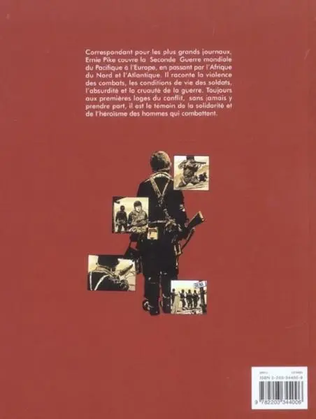 Verso de l'album Ernie Pike Tome 1