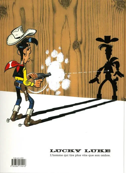 Verso de l'album Lucky Luke Tome 64 Kid Lucky