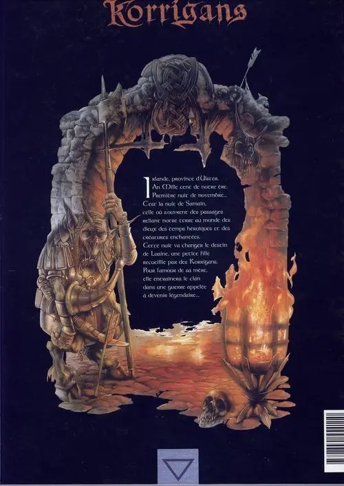 Verso de l'album Korrigans Tome 1 Les enfants de la nuit