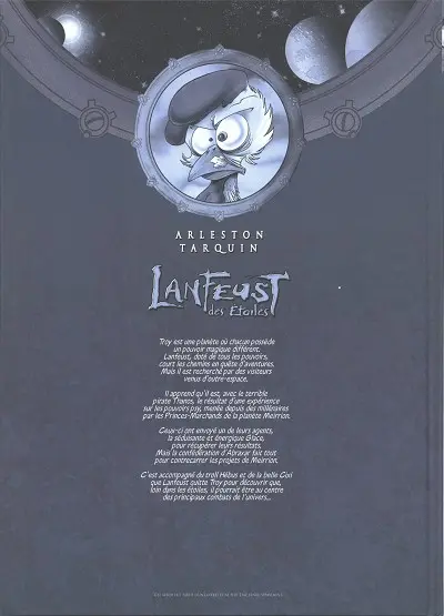 Verso de l'album Lanfeust des Étoiles Tome 7 Le secret des dolphantes